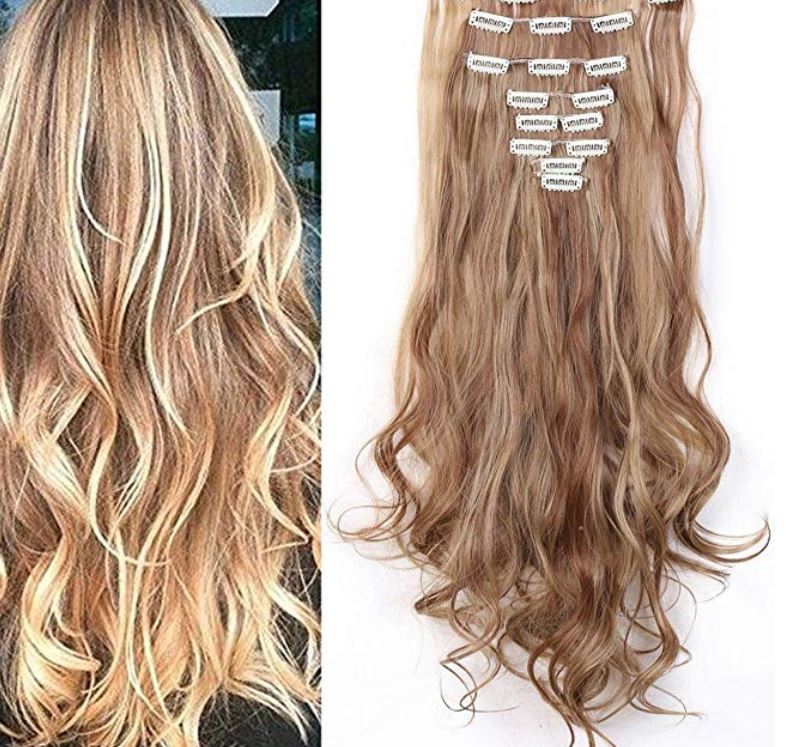 Extensiones de pelo más vendidas en Amazon