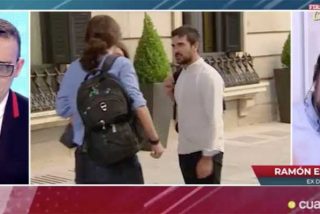 Ram&oacute;n Espinar pone a parir a Pablo Iglesias con tal virulencia que Risto Mejide decide cortarlo antes de que el mal sea mayor