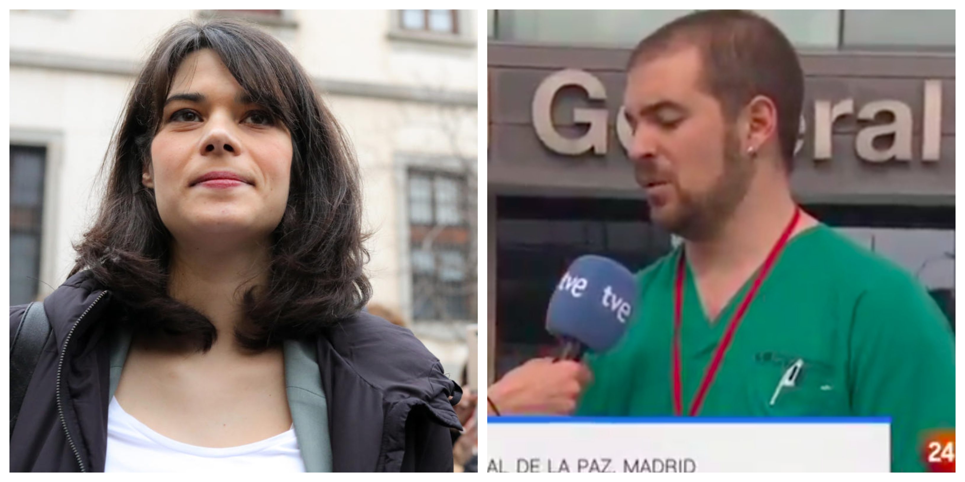 El enfermero podemita de TVE apoyó a la condenada Isa Serra en las municipales (y esta foto lo demuestra)