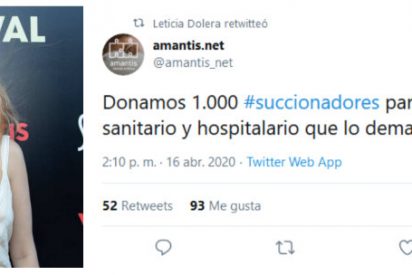 Leticia Dolera indigna a los profesionales sanitarios al promocionar succionadores para las enfermeras
