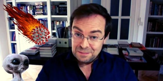 La teor&iacute;a 'marciana' del escritor Javier Sierra: el coronavirus pudo llegar del espacio