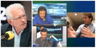 La plantilla de la SER, de u&ntilde;as con sus directivos por el rid&iacute;culo plante a Gasol y Nadal