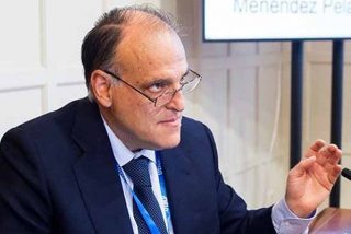 Tebas se niega a cancelar LaLiga por el coronavirus: "La idea es volver el 29 de mayo o el 6 de junio"