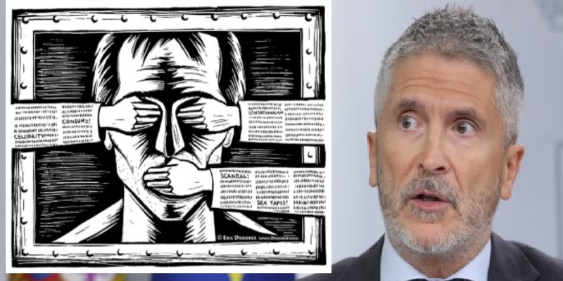 Cuando el censor Marlaska sentenci&oacute; que llamar 'putero, borracho y cabr&oacute;n' al Rey de Espa&ntilde;a es libertad de expresi&oacute;n