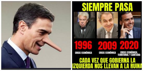 El imparable grito en las redes contra un presidente de Gobierno ruin e inepto: "#S&aacute;nchezVeteYa"