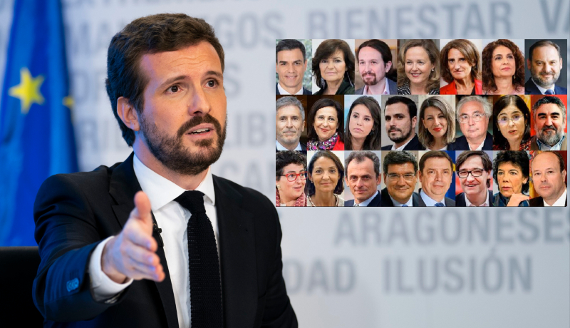 El Gobierno PSOE-Podemos considera "populismo" bajar los sueldos de los ministros o reducir ministerios