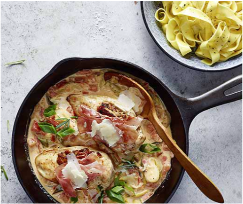 Pechuga de pollo al jerez