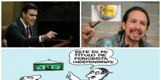 El plan 'econ&oacute;mico' que urde el Gobierno S&aacute;nchez-Iglesias para domesticar periodistas