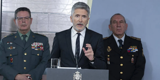 Los polic&iacute;as meten en un brete a Marlaska y al 'bocachancla' del DAO: "Es mentira que tengamos mascarillas, que patrullen con nosotros"