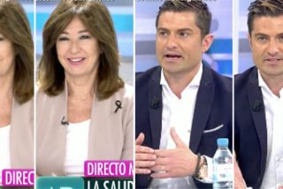 Los chascarrillos de Ana Rosa Quintana en la reaparici&oacute;n en TV de Alfonso Merlos