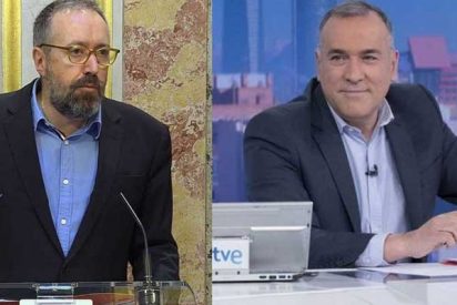 Juan Carlos Girauta pone patas arriba TVE colocando a Goebbels como becario suyo y el 'Lechero' Fortes es el primero en darse por aludido