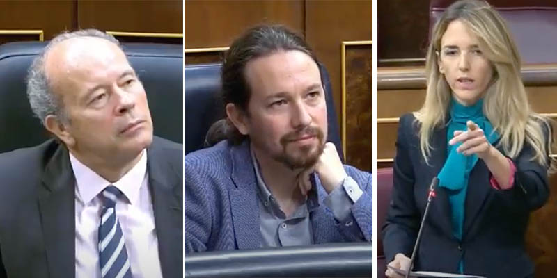 Cayetana lleva al Congreso el lenguaje soez de Isa Serra y un severo palo a Iglesias