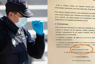 Las pruebas que dejan en evidencia a Marlaska por despedir al Polic&iacute;a que quiso proteger a sus hombres del coronavirus