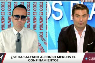Risto Mejide se encoleriza con Alfonso Merlos por no entrar al trapo y hablar de su vida privada: "Se te ve cabreado y con cara de seta"