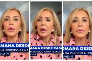 Carmen Lomana se mofa del discurso de Carmen Calvo y el 8-M: "Dijo que le iba la vida y, efectivamente, se la jug&oacute;"