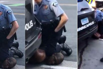 Muere un afroamericano en EE.UU. a manos de agentes policiales por una brutal t&eacute;cnica de arresto, arrodillarse sobre su cuello
