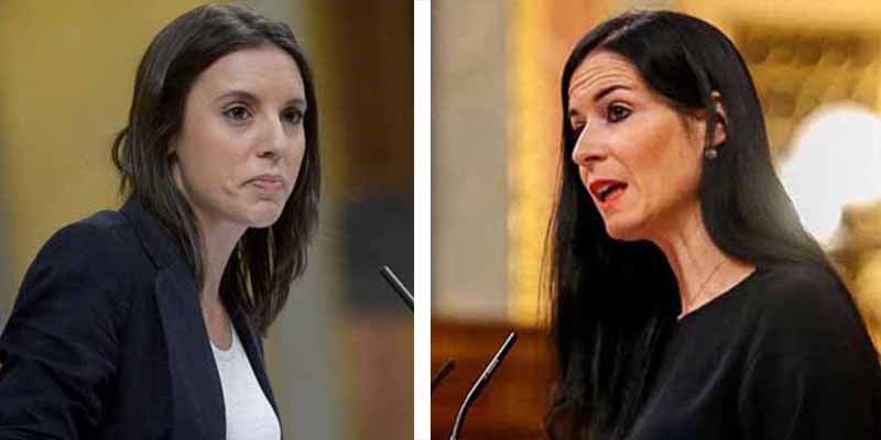 Carla Toscano e Irene Montero