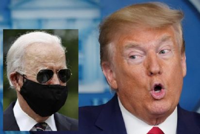 Donald Trump sube a Facebook el v&iacute;deo de los sepultureros bailones para burlarse de Joe Biden