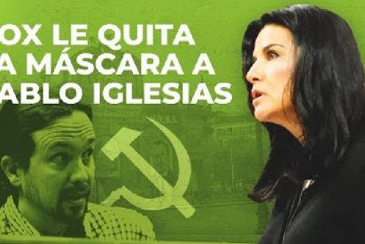 Mar&iacute;a Ruiz (VOX) da a Pablo Iglesias PODEMOS) unas &lsquo;hostias&rsquo; como panes