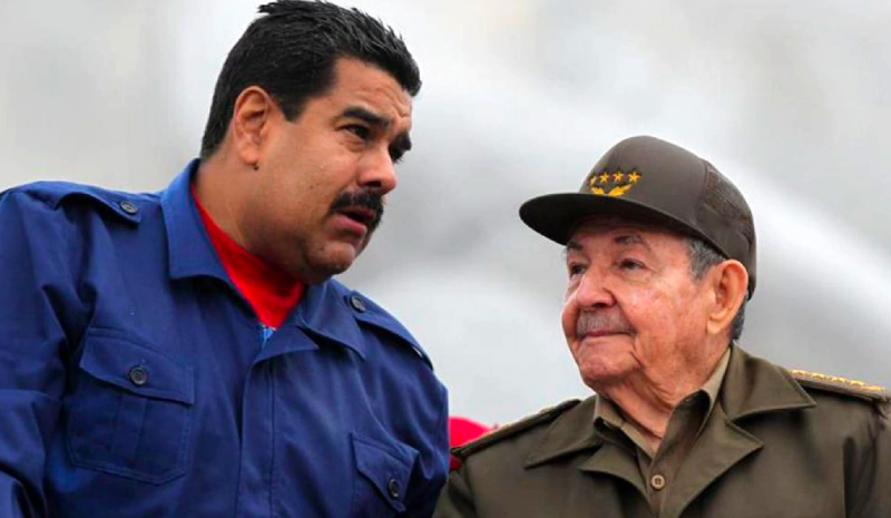 Nicolás Maduro y Raúl Castro