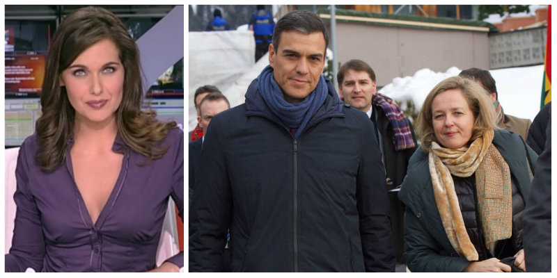 La presentadora Raquel Mart&iacute;nez provoca un terremoto en TVE con una rajada sobre los planes econ&oacute;micos de Pedro S&aacute;nchez