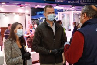 M&aacute;s campechano que nunca: la imprevisible frase del Rey Felipe VI en su visita a Mercamadrid