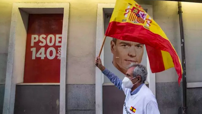 Protestas en toda Espa&ntilde;a contra el Gobierno S&aacute;nchez, a dos d&iacute;as de las marchas en coche de VOX