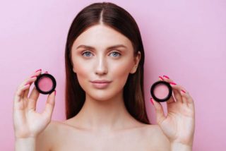 Colorete para morenas