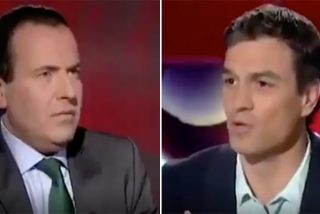 El infame bochorno de S&aacute;nchez en 2015 negando a Bildu en TV: "&iexcl;Si quiere se lo repito 20 veces!"
