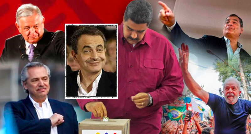 Zapatero y sus c&oacute;mplices: Un silencio atronador allana el avance del dictador Maduro hacia su golpe final