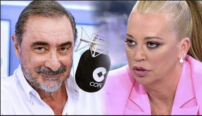 Carlos Herrera tienta a Bel&eacute;n Esteban para llev&aacute;rsela a COPE, ante el acoso de Javier V&aacute;zquez en Telecinco