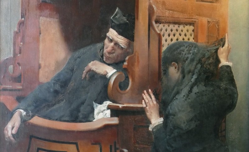 Chiste: el del cura, el novio y la que va a confesarse