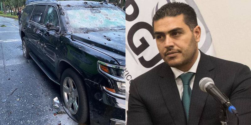 M&eacute;xico: brutal atentado contra el secretario de seguridad: al menos, tres muertos