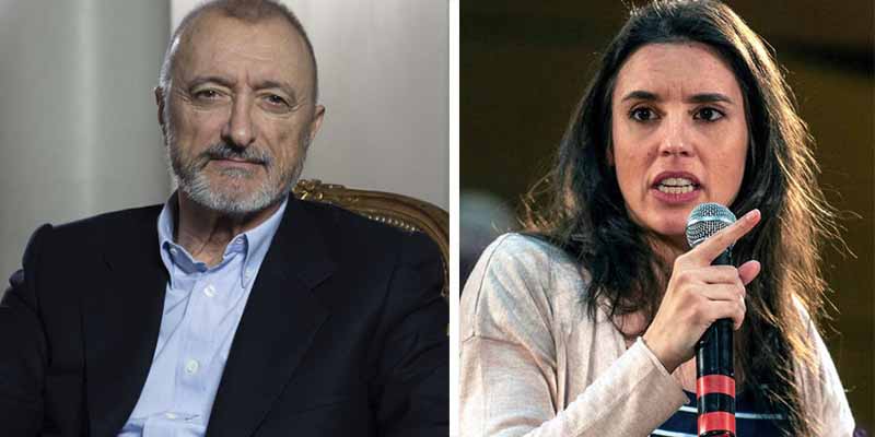 P&eacute;rez-Reverte contra la dictadura de g&eacute;nero del ministerio de Irene Montero: "Estupidez y prepotencia intimidatoria"