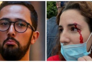 El condenado Valtonyc jalea la pedrada a Rocío de Meer y las amenazas de muerte a Santiago Abascal