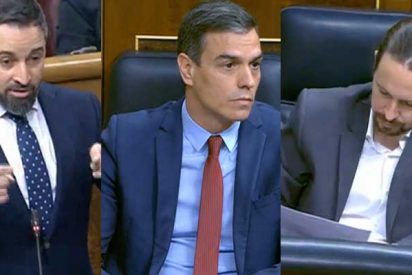 Santiago Abascal (VOX) critica los ataques a la Corona de Iglesias y el silencio c&oacute;mplice de S&aacute;nchez