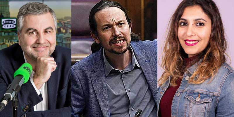 Alsina: "Con el aire que le dio Podemos a las cloacas, y ahora Pablo Iglesias est&aacute; mudo con lo de la tarjeta de Dina Bousselham"
