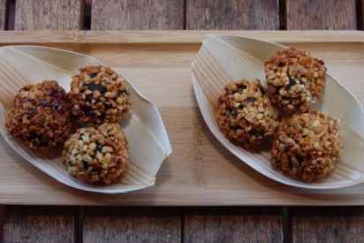 Bombones de morcilla con apariencia de Ferrero Rocher: la receta del mejor aperitivo