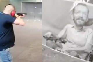 El v&iacute;deo que pone de los nervios a Echenique: 'le disparan' al rostro con una escopeta