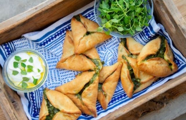 Fatayer de espinacas