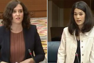 D&iacute;az Ayuso 'barre' a Isa Serra y dem&aacute;s podemitas del Pleno: "&iexcl;Sois peores que el virus!"