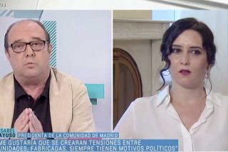 Soberbio estacazo de D&iacute;az Ayuso a Mara&ntilde;a y Fortes en TVE: "Pon&eacute;is la lupa en Madrid y no en S&aacute;nchez por activismo"