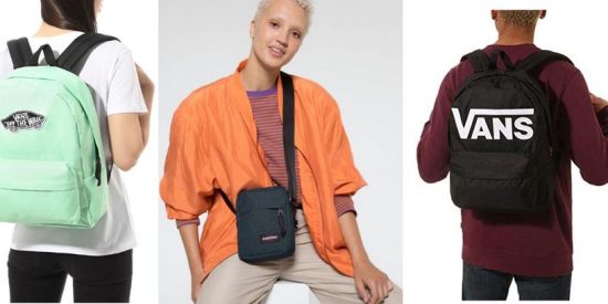 Mochilas y bandoleras Eastpak y Vans con descuento