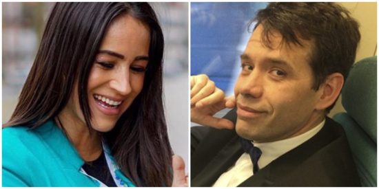 Begoña Villacís y el periodista Rubén Amón, pillados en plena calle comiéndose a besos