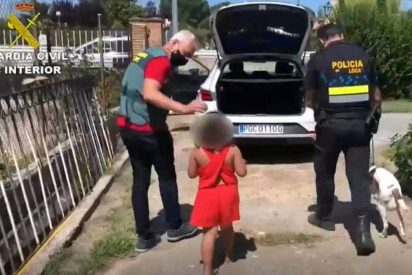 La Guardia Civil rescata en una carretera a una ni&ntilde;a de 7 a&ntilde;os abandonada por el 'novio' de su madre