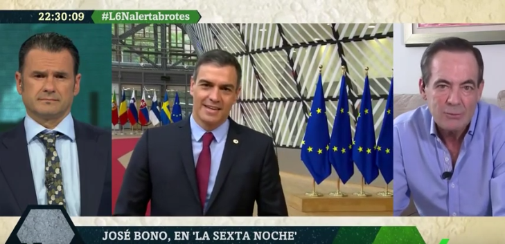 L&oacute;pez recurre al comod&iacute;n de Bono para pelotear a S&aacute;nchez: "El presidente se lo ha currado y merece ese aplauso"