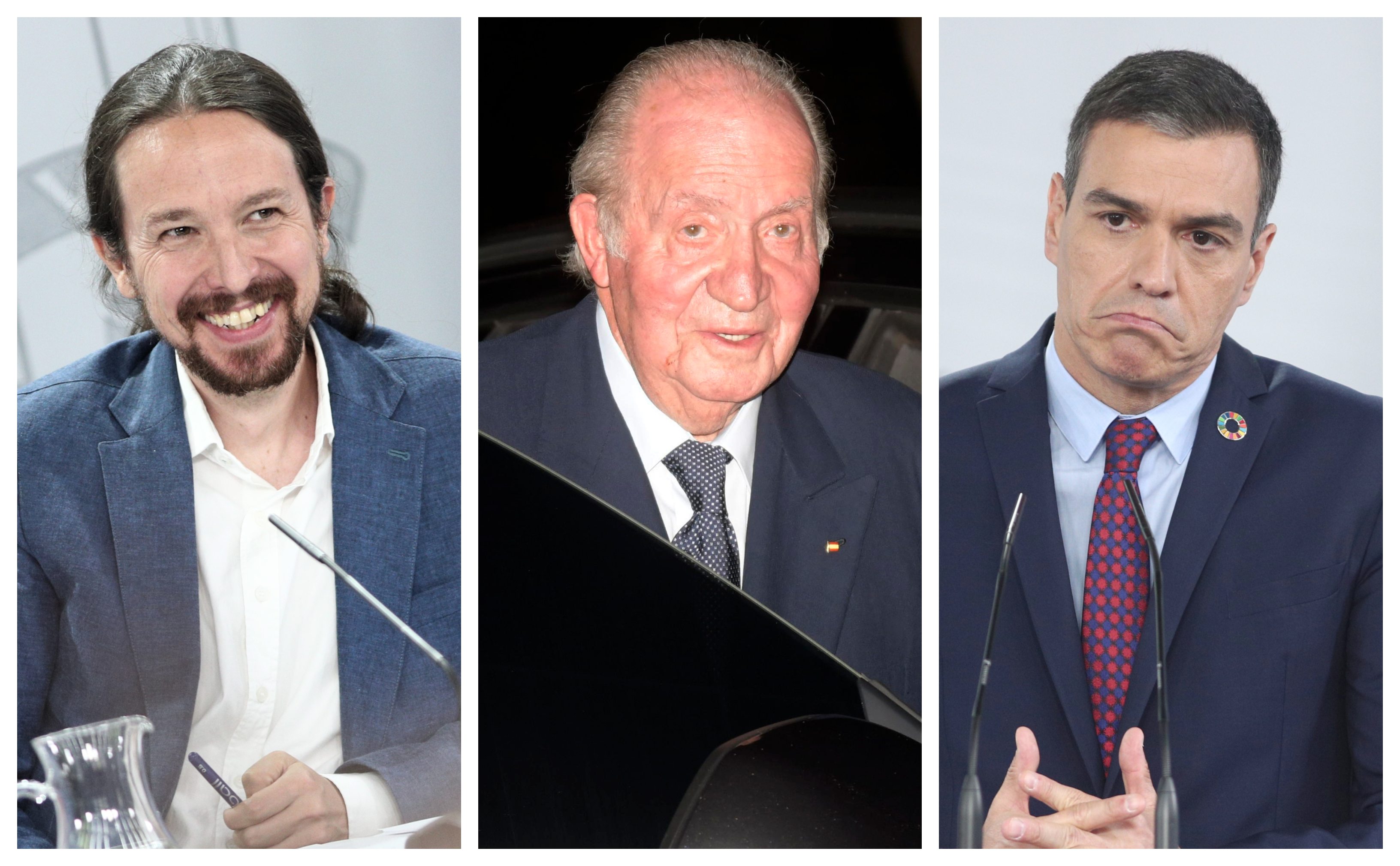 Iglesias aprovecha la situaci&oacute;n de Don Juan Carlos para arrastrar a S&aacute;nchez en su obsesi&oacute;n por hacer caer la Monarqu&iacute;a