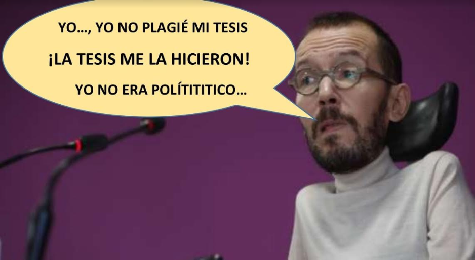 José Luis Palacios: "Plagio de Echenique"