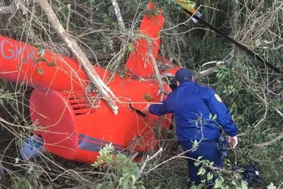 Sobrevive tras estrellarse su helic&oacute;ptero y pide ayuda a los vecinos para poner a salvo 300 kilos de coca&iacute;na