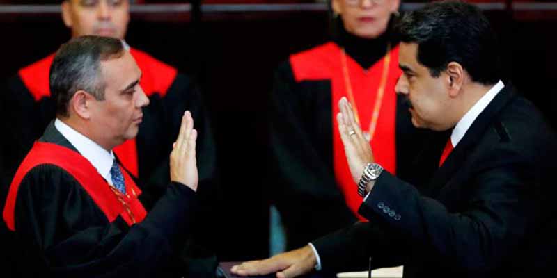 EEUU sanciona a Maikel Moreno, presidente del Tribunal Supremo chavista y ofrece 5 millones de d&oacute;lares por su captura